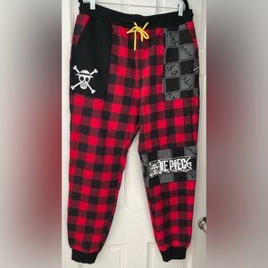 Ultra Rare ONE PIECE Patchwork Sweatpants - Large